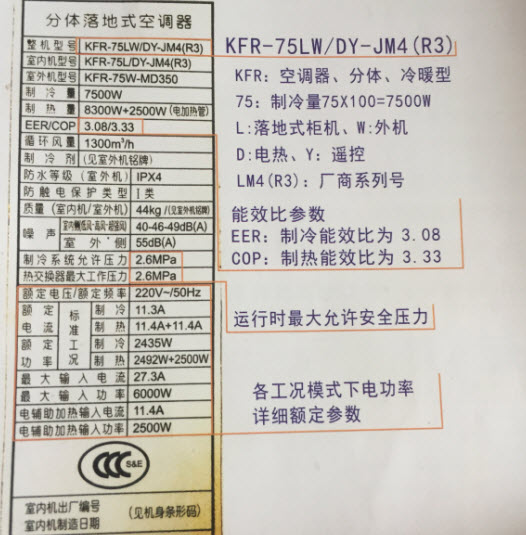 空調上的能效比是什么意思